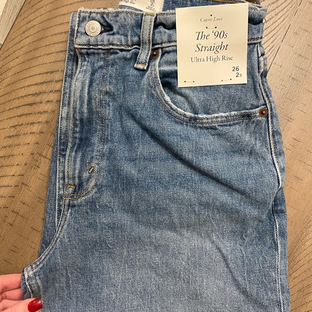 Curve Love 90s Ultra High Rise Jeans